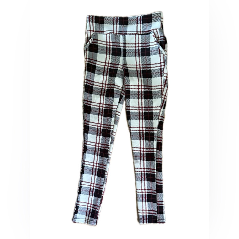 Shosho Plaid Jeggings – Small – Good Condition